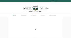 Desktop Screenshot of jacques-carillon.com